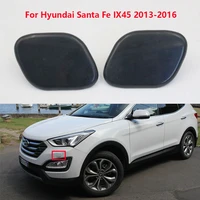 1 pair left right side front headlight washer nozzle cover cap for hyundai santa fe ix45 2013 2016 oem 98681 a1000 98682 a1000