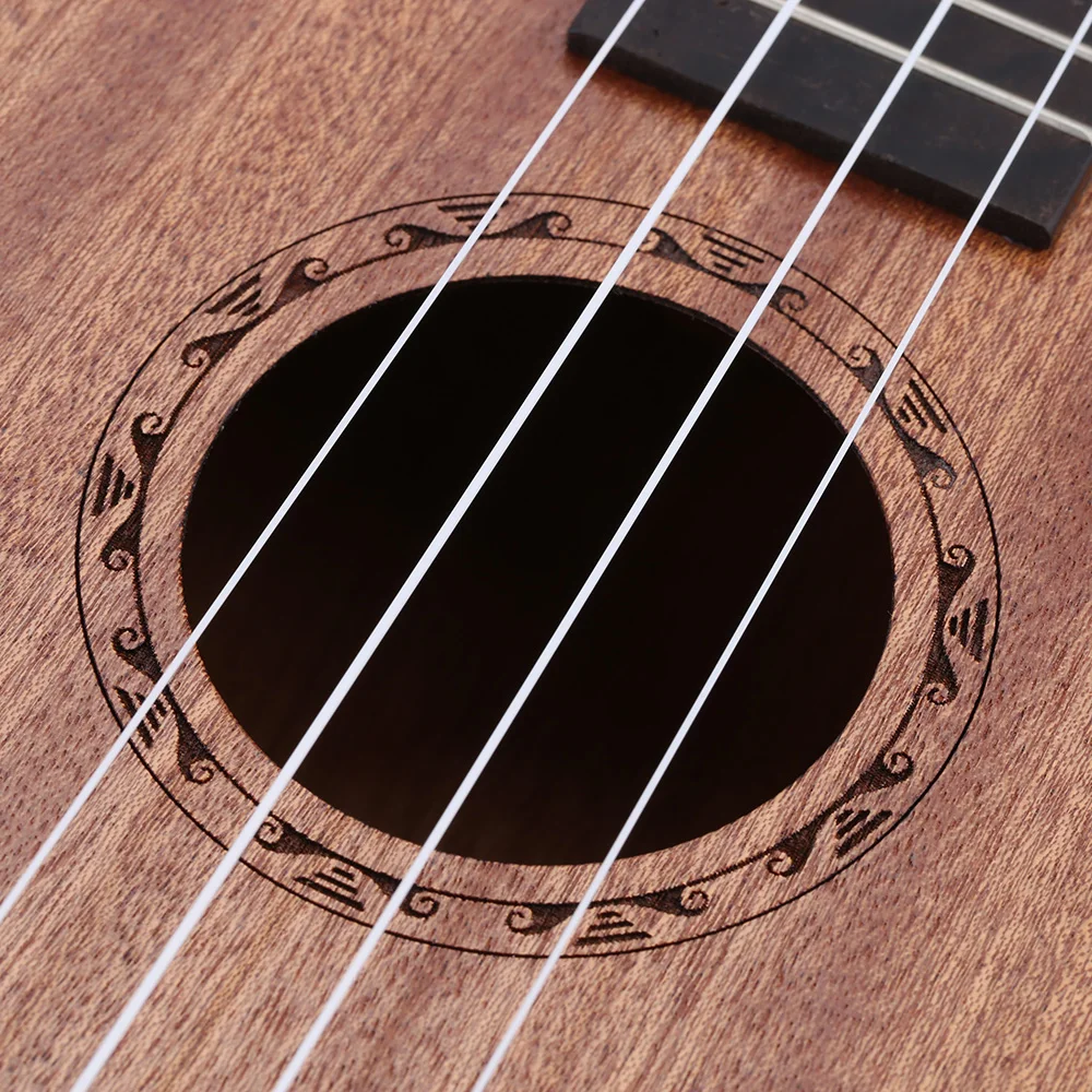 

ammoon 24" Sapele Ukulele 4 Nylon Strings Rosewood Fretboard Ukulele ABS Nut & Saddle Musical Instrument New Year's Day Gift