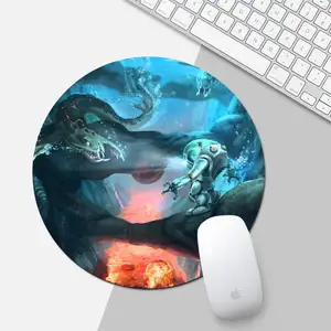 Subnautica подводный Монстр красивый коврик для мышки в стиле аниме коврик стол защиты игры офисной работы коврик нескользящий ноутбук подушка коврик для мыши с изображением