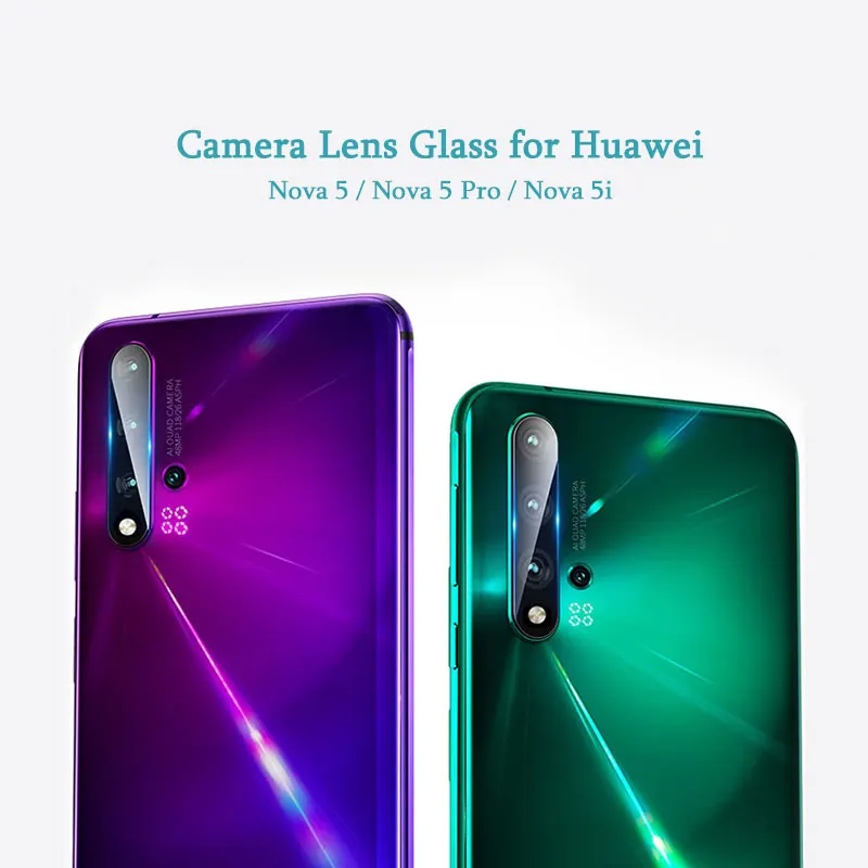 2 упаковки для Huawei Nova 5 стекло объектива камеры Pro Len защитная пленка из