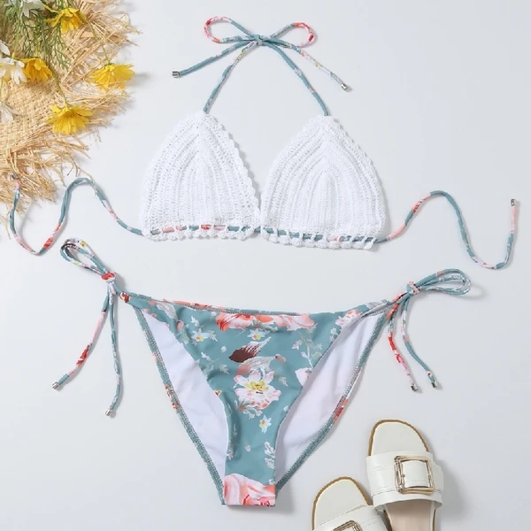 

Fashion 2021 new sling sexy bikini harajuku European and American beach leisure swimsuit aesthetic sexy bikini Tops