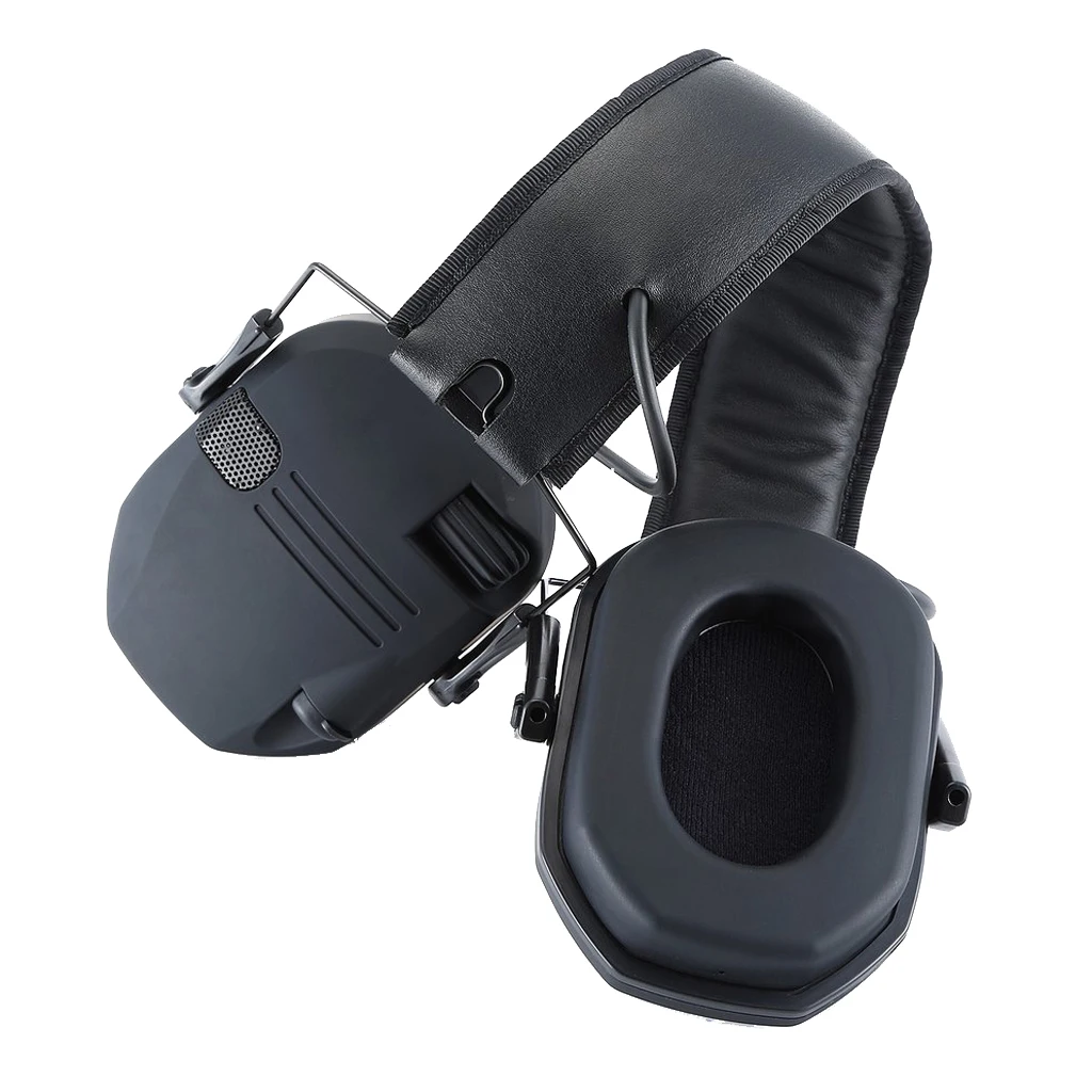 

22dB Noise-proof Safety Ear Muffs Hearing Protection Ear Defenders Earmuff Electronic Protection Headphones For Hunting Shooting