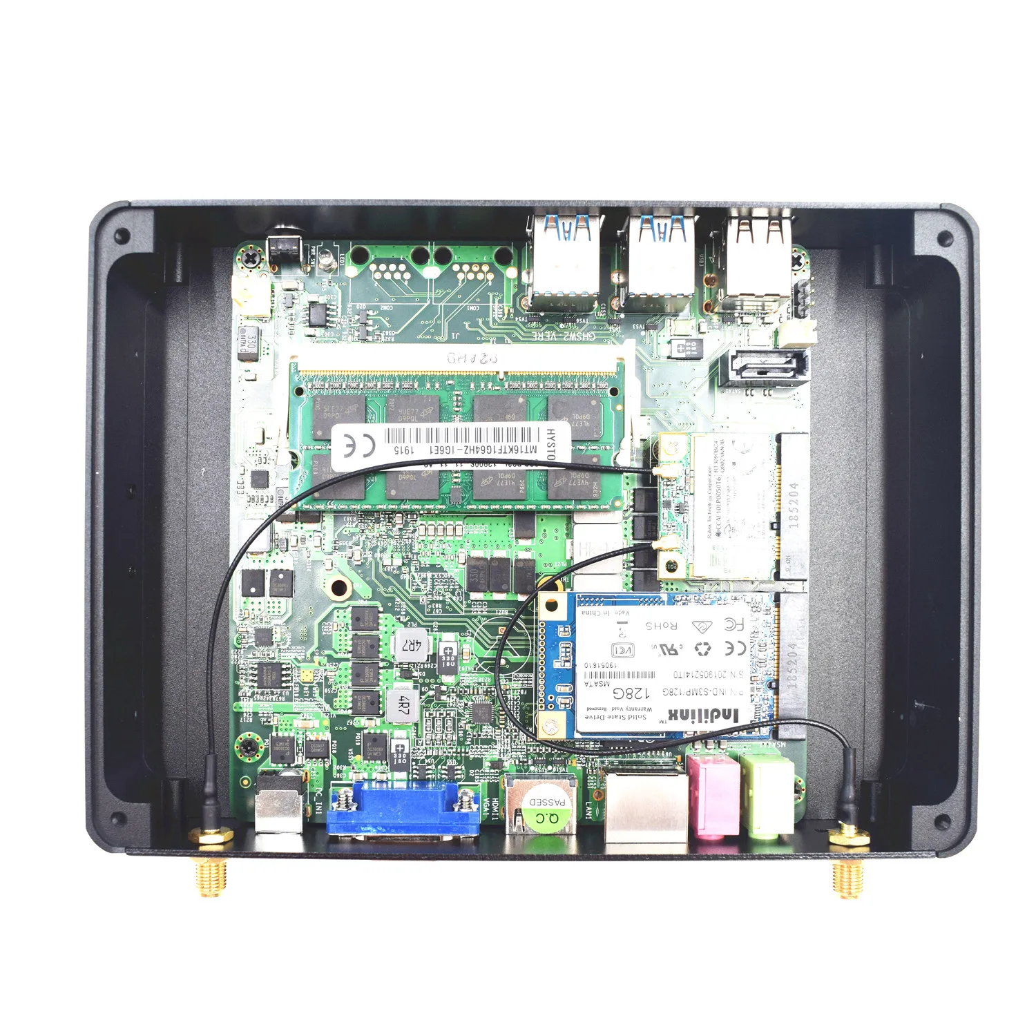 Core i5 7200U 7267U DDR4 i7 4500U Мини ПК Windows 10 HDMI VGA двойной порт мини HTPC компьютер Linux i3 7167U TV box