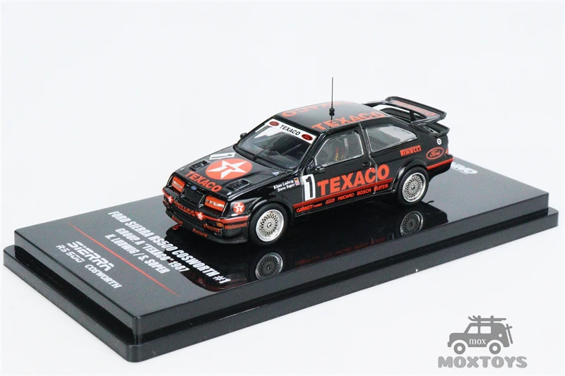 INNO 1:64 FORD SIERRA RS500 COSWORTH #1 TEXACO 1988/1986 Diamont белая литая модель автомобиля | Игрушки и