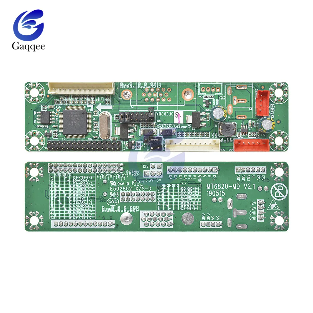 MT6820-MD V2.0 Универсальная бесплатная программа плата драйвера LVDS LCD поддержка 10-42