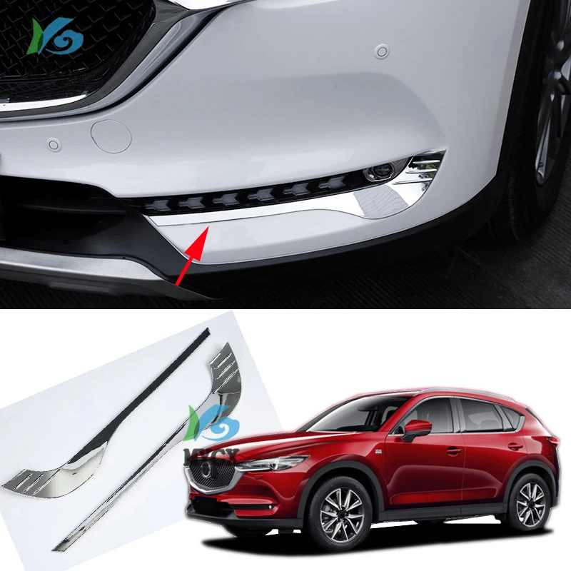 Аксессуары для Mazda CX5 передние и задние противотуманные фары накладка на раму ABS