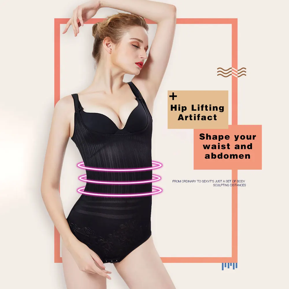 Женский тренажер для талии боди с контролем живота Корректирующее белье всего