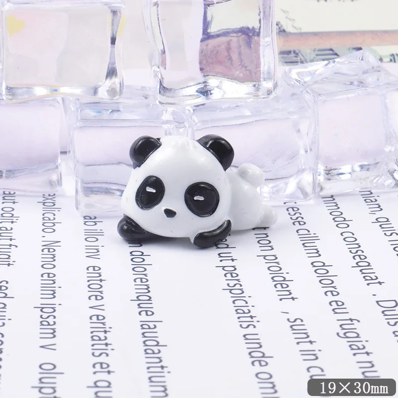 Смолы куклы-панды Тонкий Шарм пушистая начинка Дети творческие игрушки глиняные