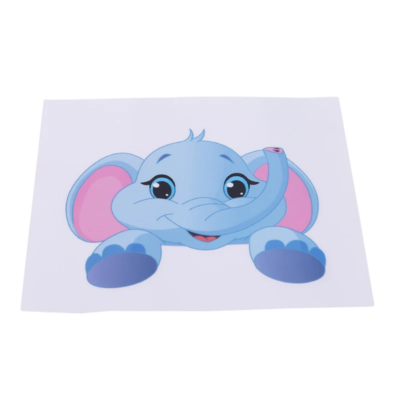 С принтом в виде слона для кошки панды жирафа светильник переключатель наклейки