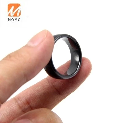 

Smart Ring Enhanced Version ID Cuid Access Card Special-Shaped Subway Bus Pass Multi-Function Black Technology NFC Ring
