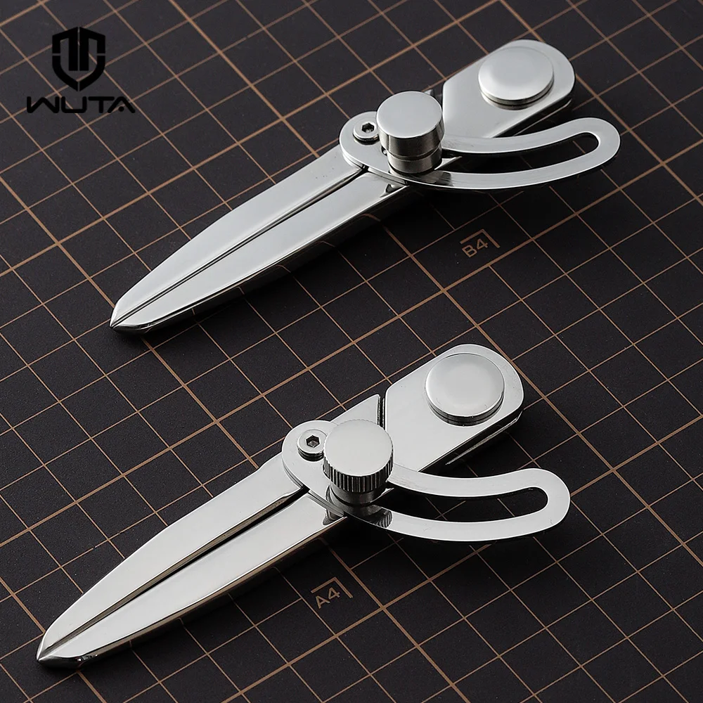 

NEW WUTA Stainless Steel Adjustable Spacing Compass Durable Leather Craft Regulation Tools Edge Creaser DIY Wing Divider