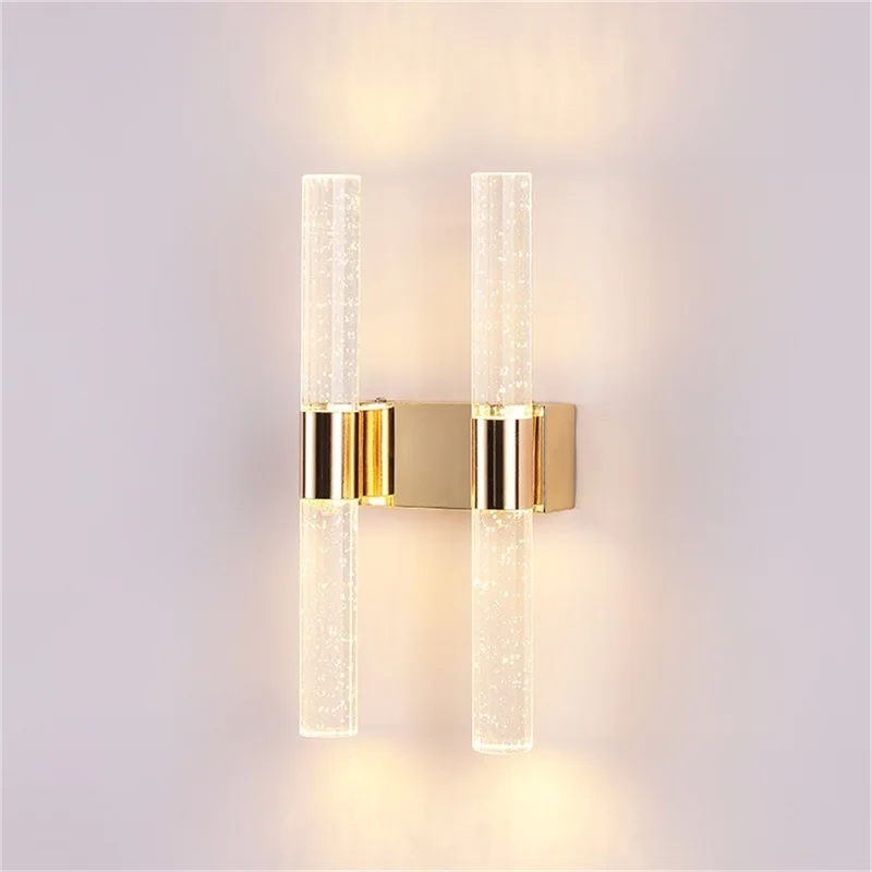 OUFULA Wall Sconces Lamps LED Modern Luxury Indoor Simple Crystal Lights For Home Bedroom |