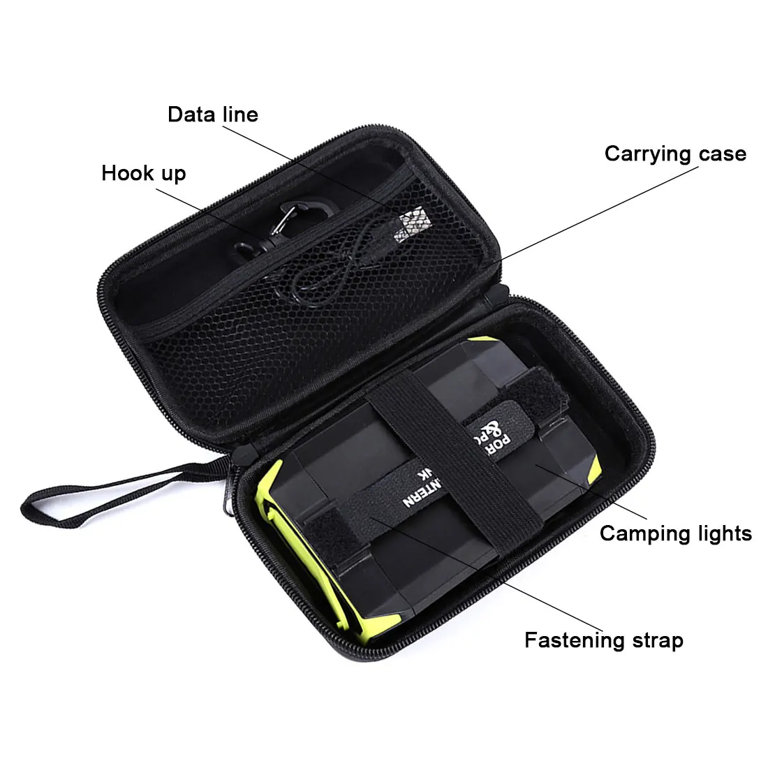 

Outdoor Multi Function 6000mAh Camping Lantern 30LEDs USB Rechargeable Led Light Hang Lantern Power Bank Camping Light