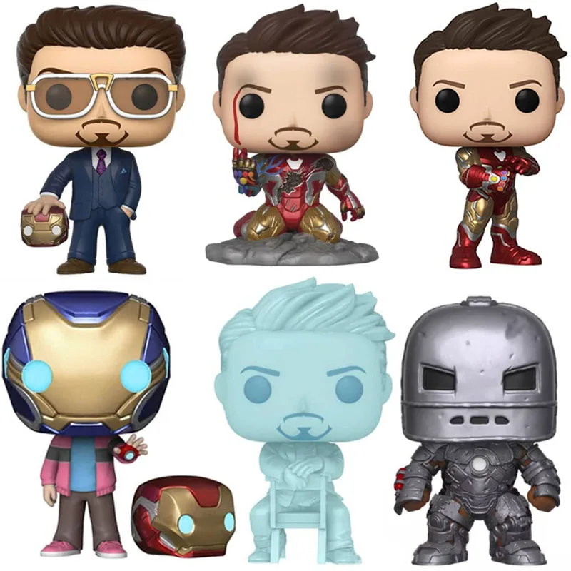 

Marvel Avengers Endgame Iron Man #126 #338 Iron Man Tony Stark #580 Marvel Vinyl Figure Toys Decoration Gifts for Kids