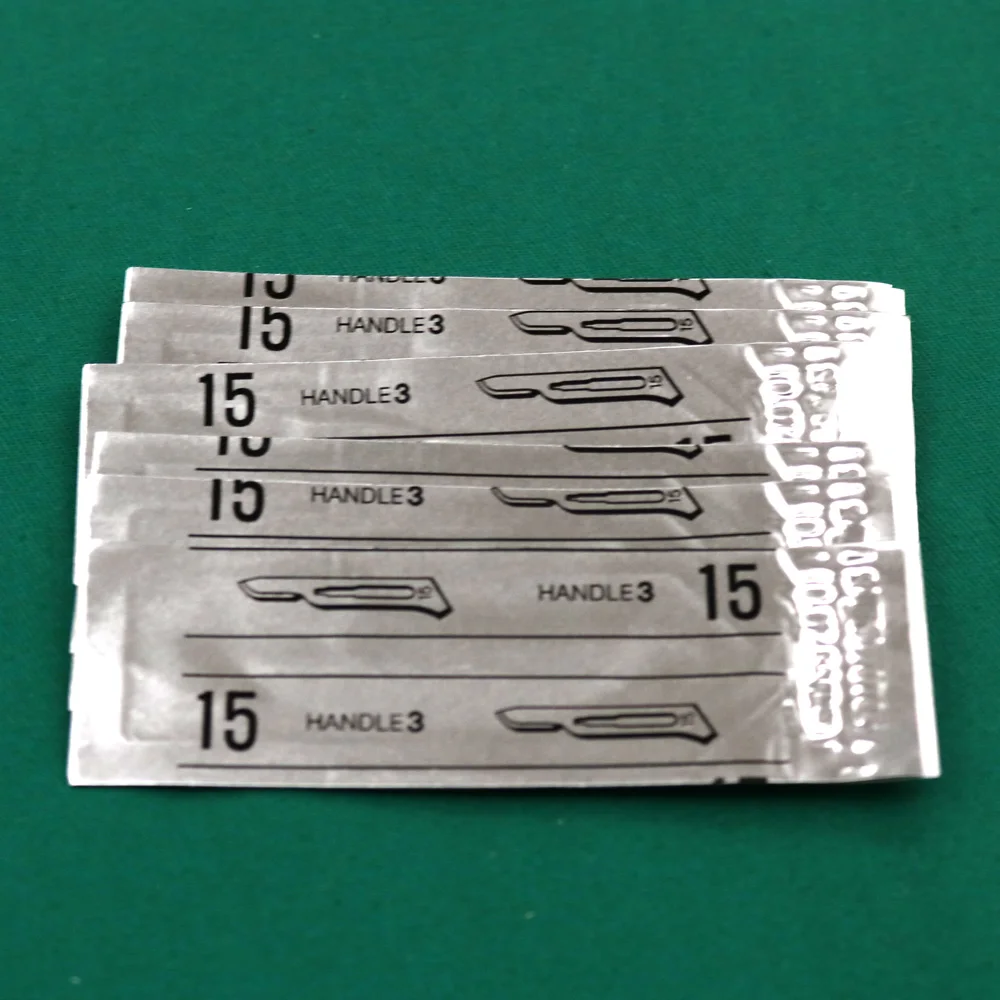 Пакет для подтяжки бровей с двойным веком хирургическое лезвие удаления швов 11 #15