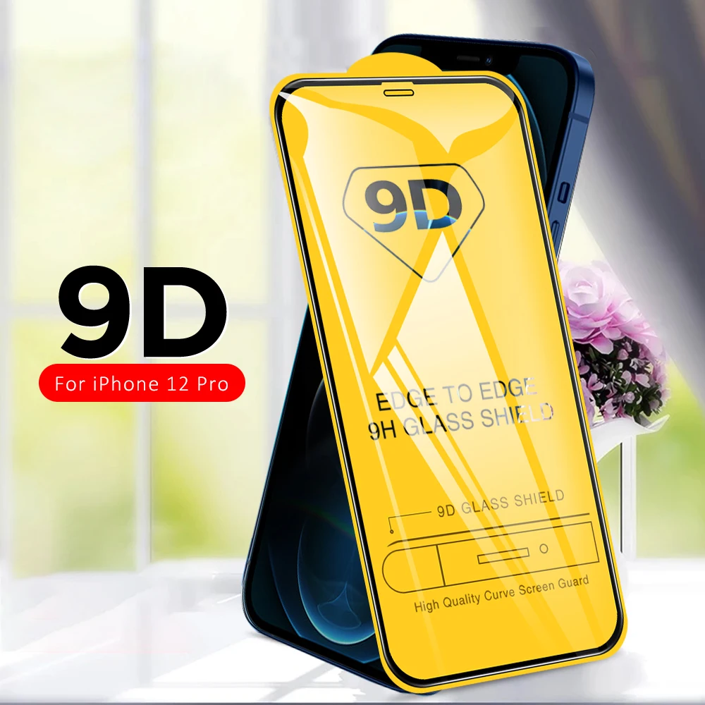 Full Cover Glass For iPhone 13 Pro Max Screen Protector Tempered Glass For iPhone 13Pro Max Protective Film For iPhone 13 Mini