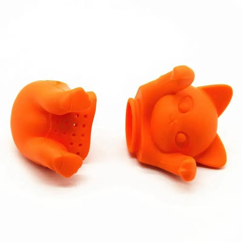 Милый силиконовый рассеиватель для чая в виде кошки | Дом и сад