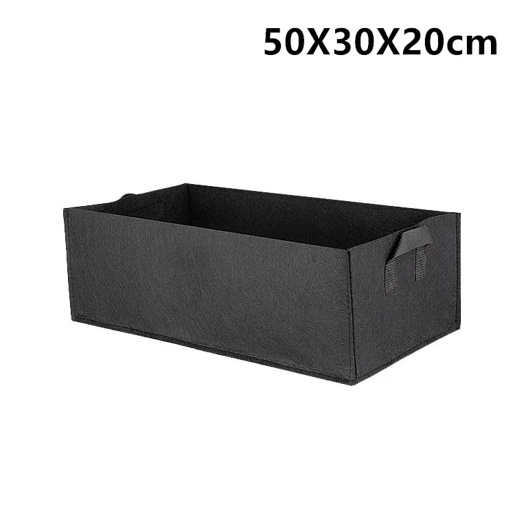 50x30x20cm Экологический растительный мешок плантатор для выращивания картофеля «сделай сам» нетканый материал томатный мешок-контейнер для посадки растений садовый цветочный горшок - Цвет: 50x30x20cm