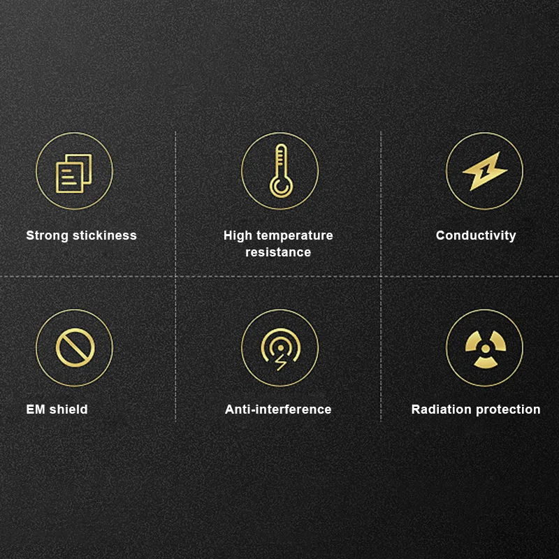 

30mm Waterproof Pure Copper Tape Self-Adhesive High Temperature Resistance Anti-Radiation Hand DIY Tool Copper Foil Adhesive Tap