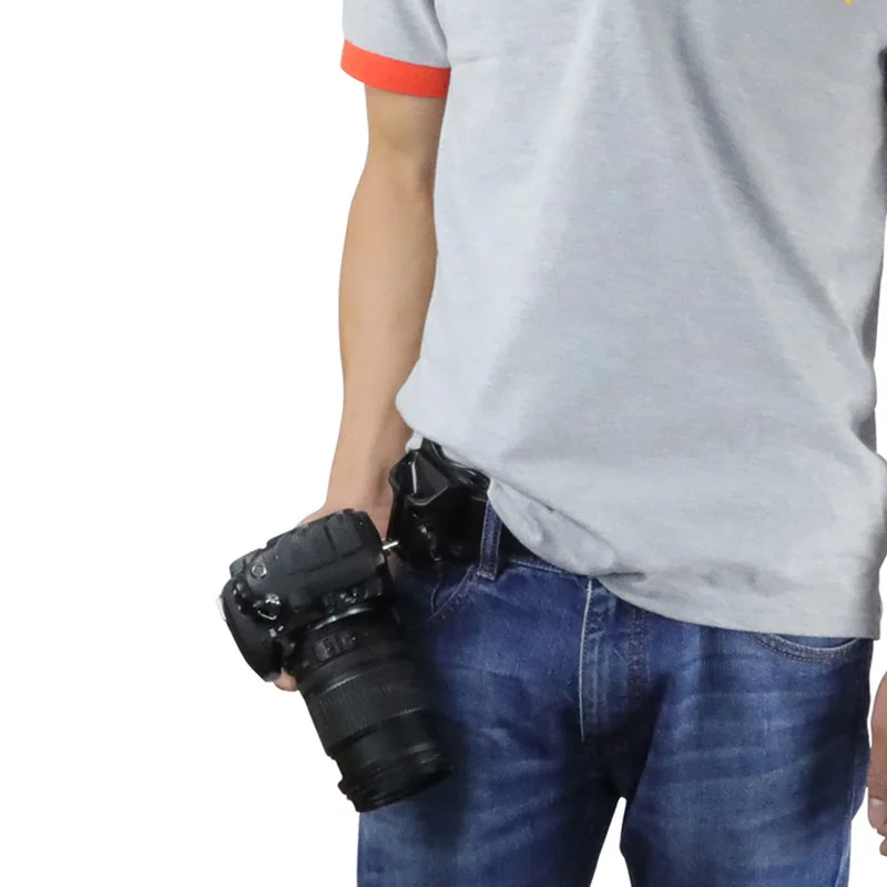 Камера Быстрая загрузка кобура Вешалка быстрый ремень поясной пряжка Кнопка