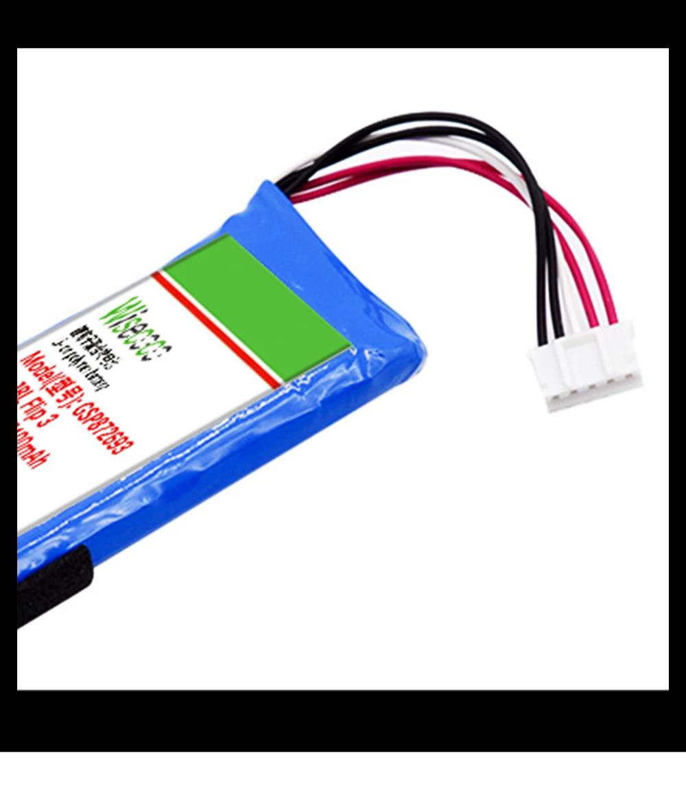 WISECOCO 5400 мАч GSP872693 батарея для J BL Flip 4 Flip 4 специальное издание новейшее производство высокое качество батарея+ номер отслеживания