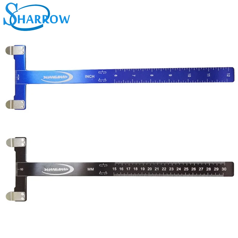 Лук для стрельбы из лука t-линейка высокое качество металлизированная скоба