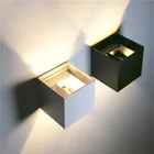 Комнатноенаружное светодиодное настенное бра 6 Вт10 Вт, светильник, светильник вверхвниз для садовых дорожек