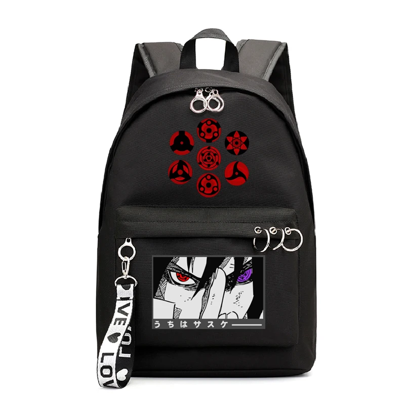 Наруто Akatsuki рюкзак девушки аниме школьные сумки японский стиль бренд