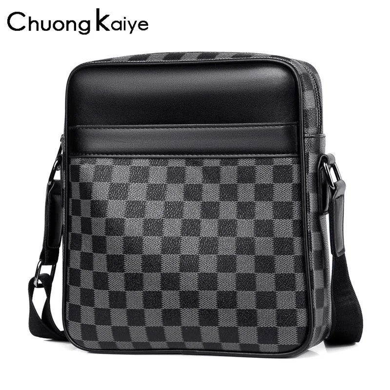

Crossbody Bag for Men Bags Casual Man Messenger Bag Designer Vegan Leather Fashion Male Bag Business Shoulder Bag Luxury Brand