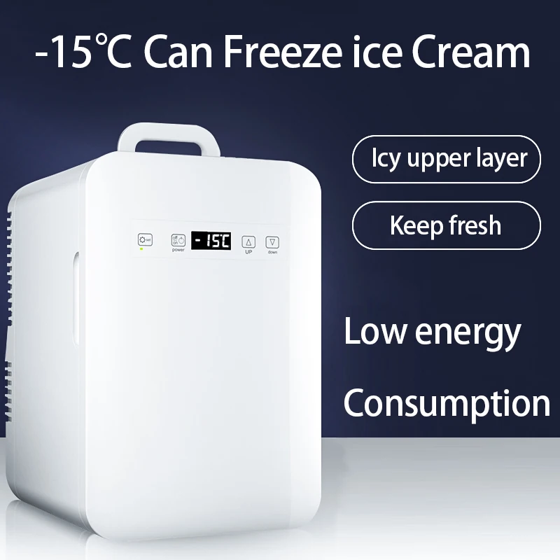 

Portable Multifunctional Household Car Refrigerator Cosmetics Skin Care Products Refrigerator Radiator Heating Mini Refrigerator