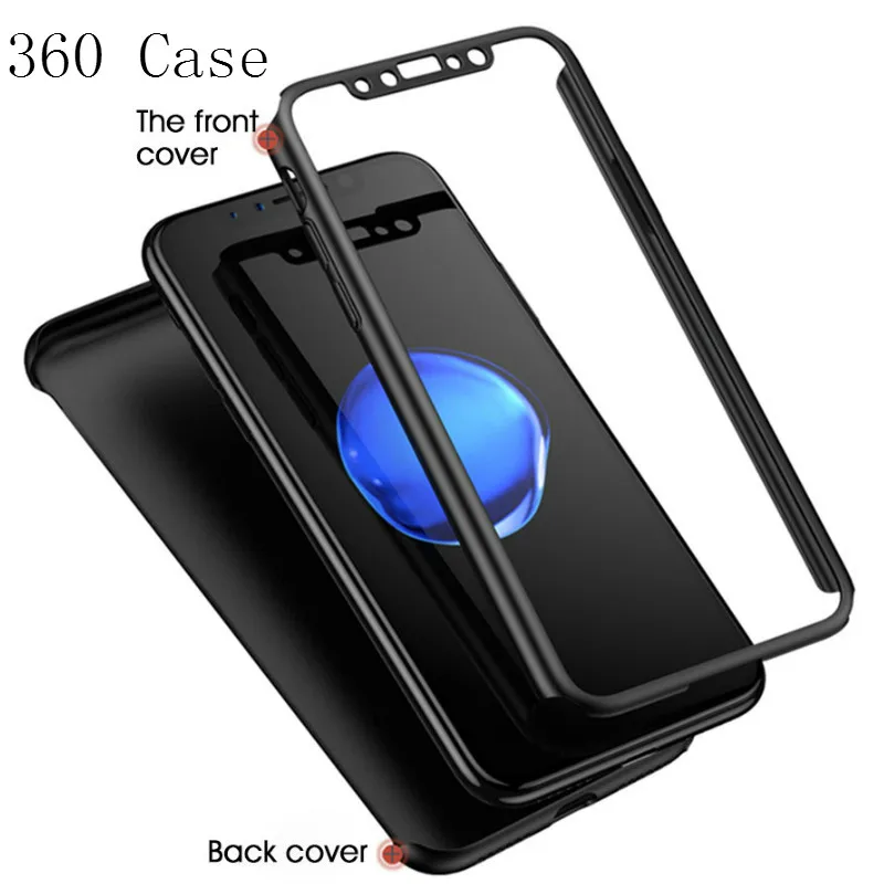Полностью защищающие телефонные чехлы 360 для iPhone 11 Pro MAX 7 8 6 6S Plus 5 12 5SE SE SE2 2020 XR X XS