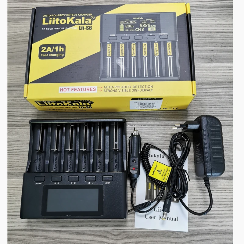 Умное устройство для зарядки никель металлогидридных аккумуляторов от компании