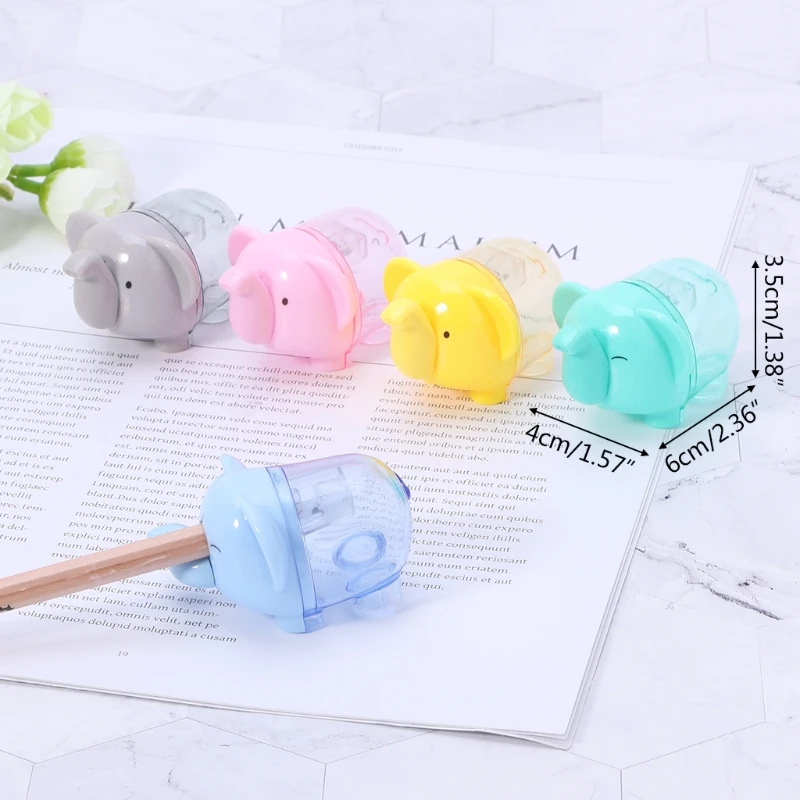 Kawaii мультфильм слон точилка для карандашей школьные канцелярские принадлежности подарок