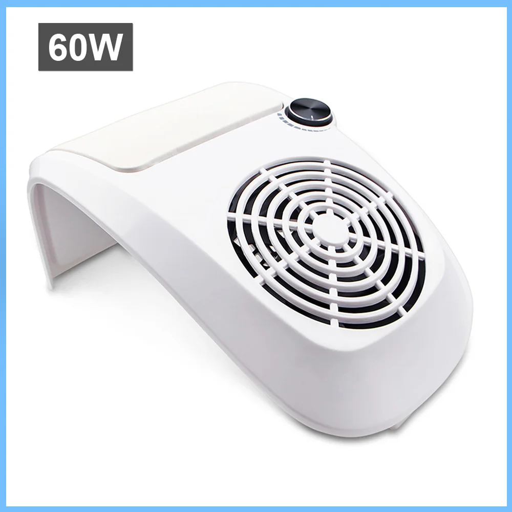 60 Вт коллектор для всасывания пыли с ногтей маникюрный салон Инструменты пылесос