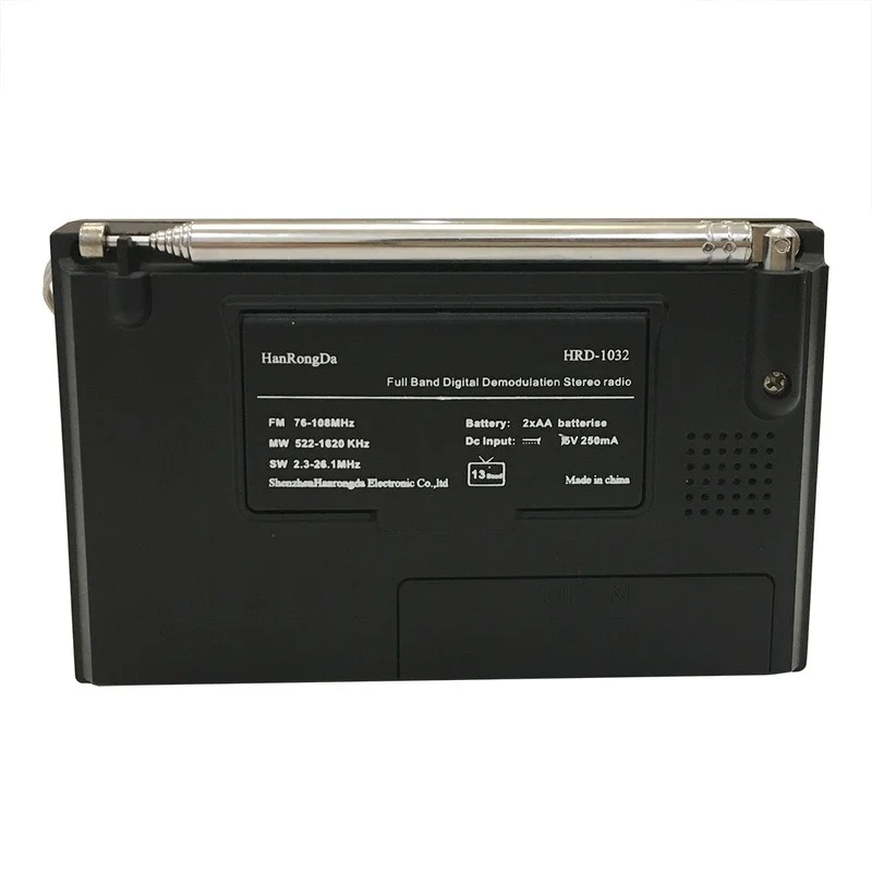 Портативная полнодиапазонная Цифровая настройка Многодиапазонная