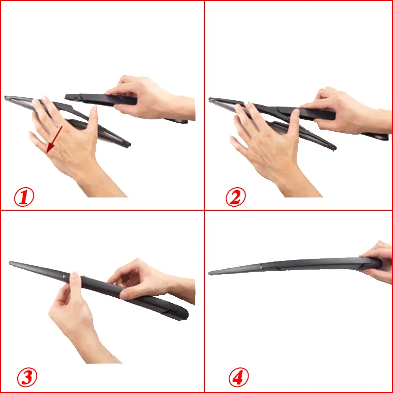 14&quot Car Rear Wiper Blade Blades Back Window Wipers Arm For Great Wall Hover Haval H3 X240 H5 X200 car Accessories | Автомобили и