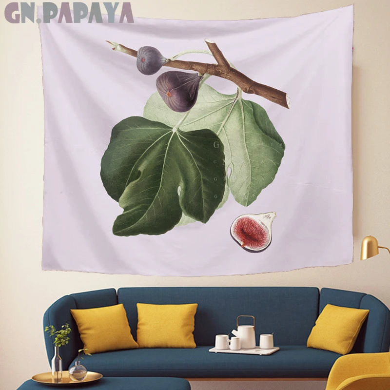 Свежий стиль friuts стене висит картина рис гобелены светильник для детской комнаты