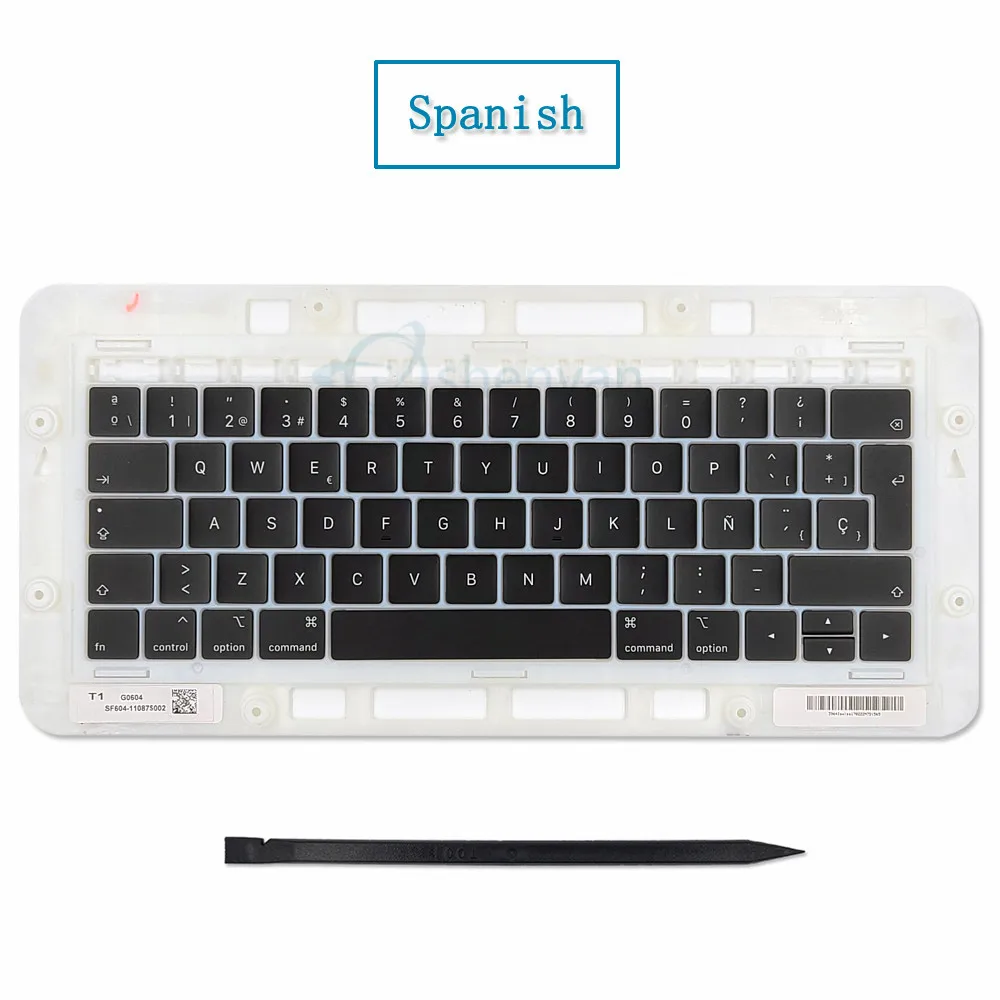 Колпачок для клавиатуры ShenYan A1989 A1990 A2159 зажимы колпачки ноутбука Macbook Pro Retina