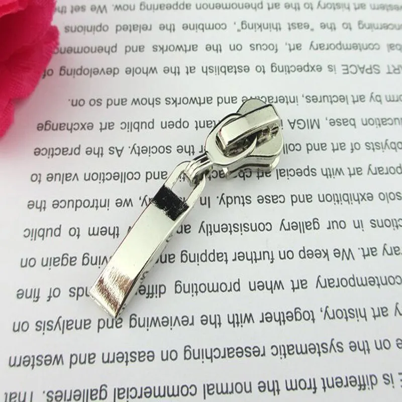 Оптовая продажа 10 шт 5 # металлические слайдеры на молнии для самостоятельного