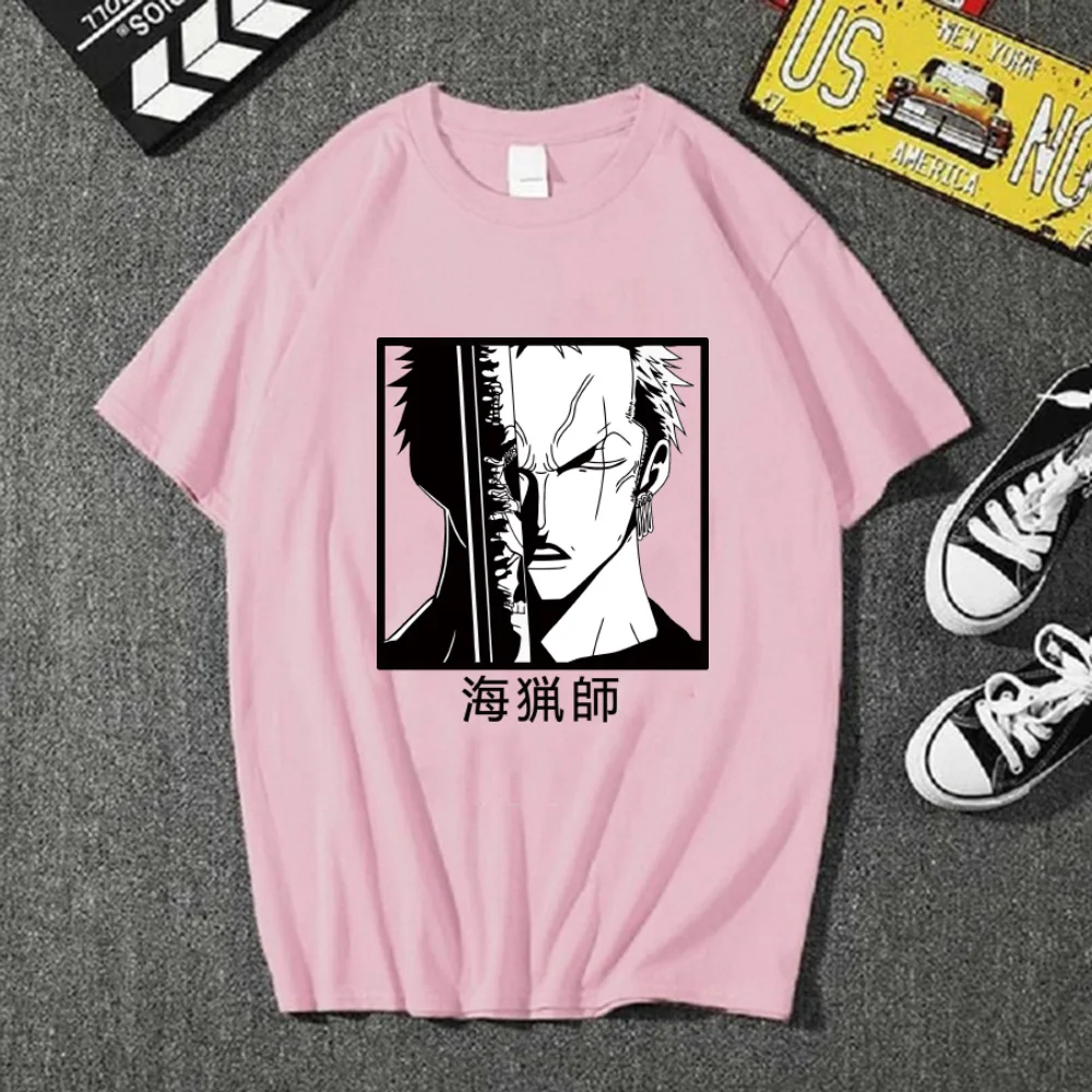 

Uniex Anime One Piece Short Sleeve O-neck Loose Print Anime T-shirt
