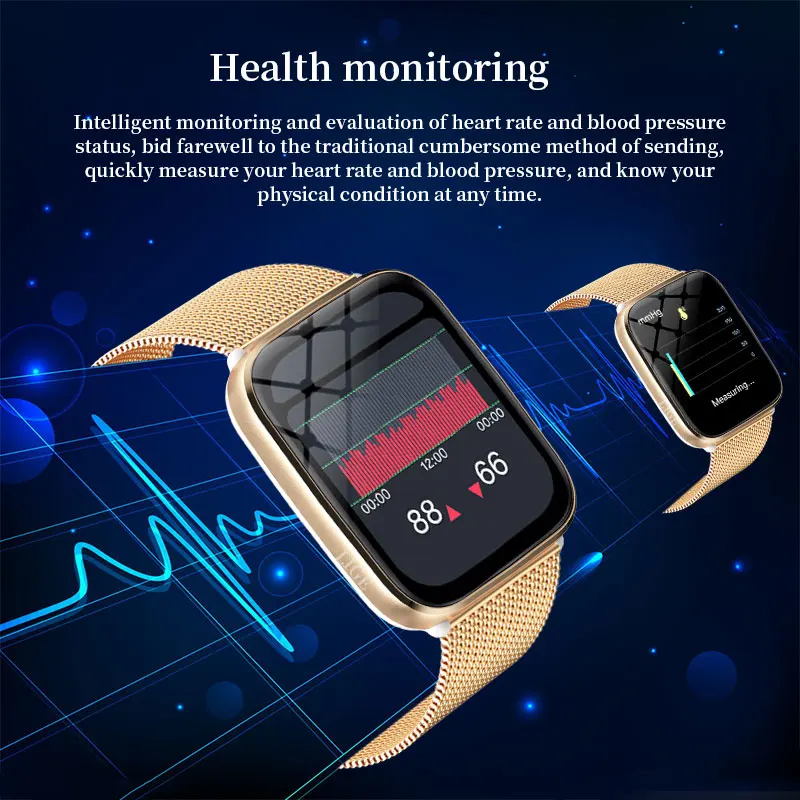 lige sports smart watch women message push smartwatch bluetooth call fitness bracelet full touch clock for huawei xiao ios phone free global shipping