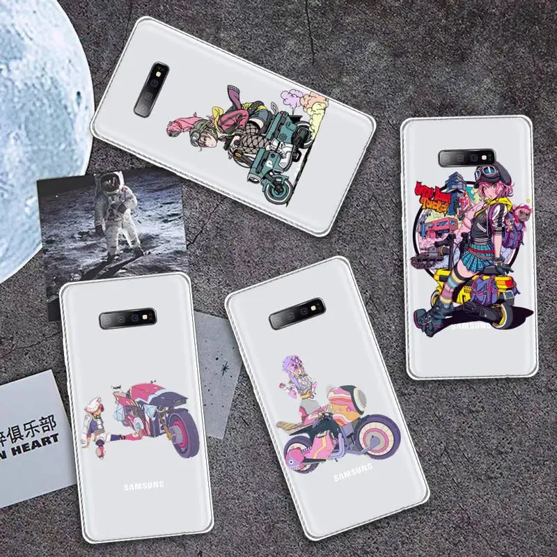 

Cool girl car anime design Phone Case Transparent for Samsung A71 S9 10 20 HUAWEI p30 40 honor 10i 8x xiaomi note 8 Pro 10t 11