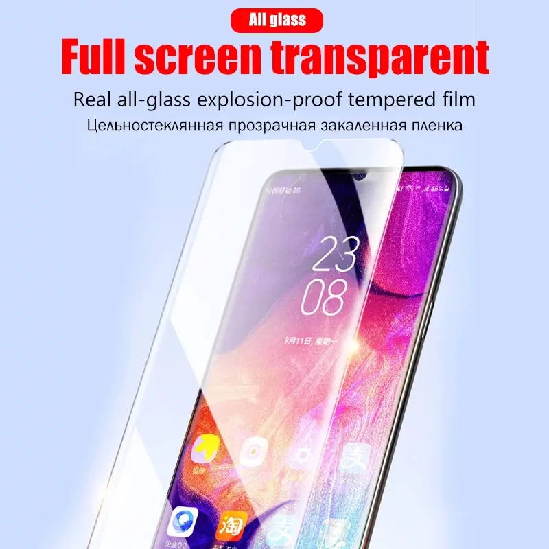 Закаленное стекло для Samsung Galaxy A51 A71 A30 A30S A50 A70 A10 A20 A20E A40 A60 A80 A90 3 шт. | Мобильные