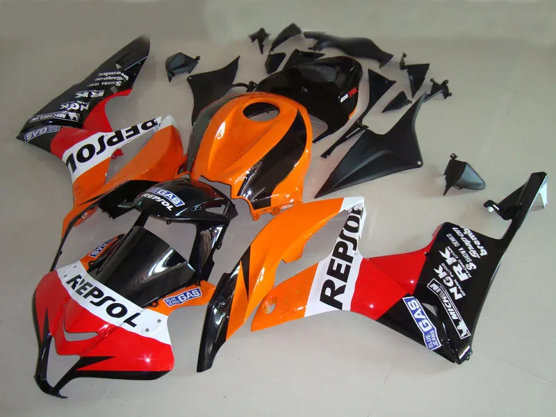 Комплект обтекателей под давлением для CBR600RR 07 08 CBR 600 RR F5 2007 2008 комплект верхних