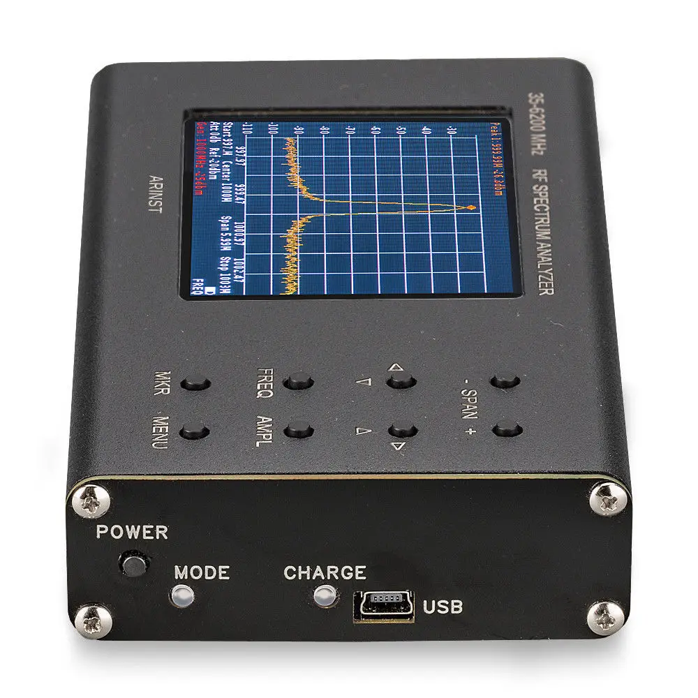 

Portable RF Spectrum Analyzer Arinst Explorer SSA-TG R2 with tracking generator 6.2 GHz