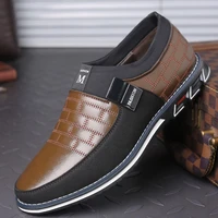 dm38 2020 new big size 38 48 designer sneakers leather men shoes fashion casual slip on formal business wedding dress shoes