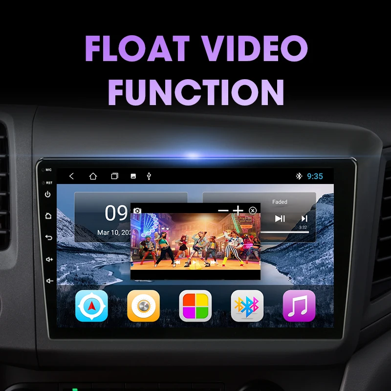 JMCQ 2 Din Android10Car радио мультимедиа видео плеер для Honda Civic 2012 2015 4G + WI FI Разделение