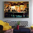 Картина из классического фильма Elvis Presley Humphrey boгарт, постеры на холсте для игры в бильярд, Настенная картина, картина для гостиной