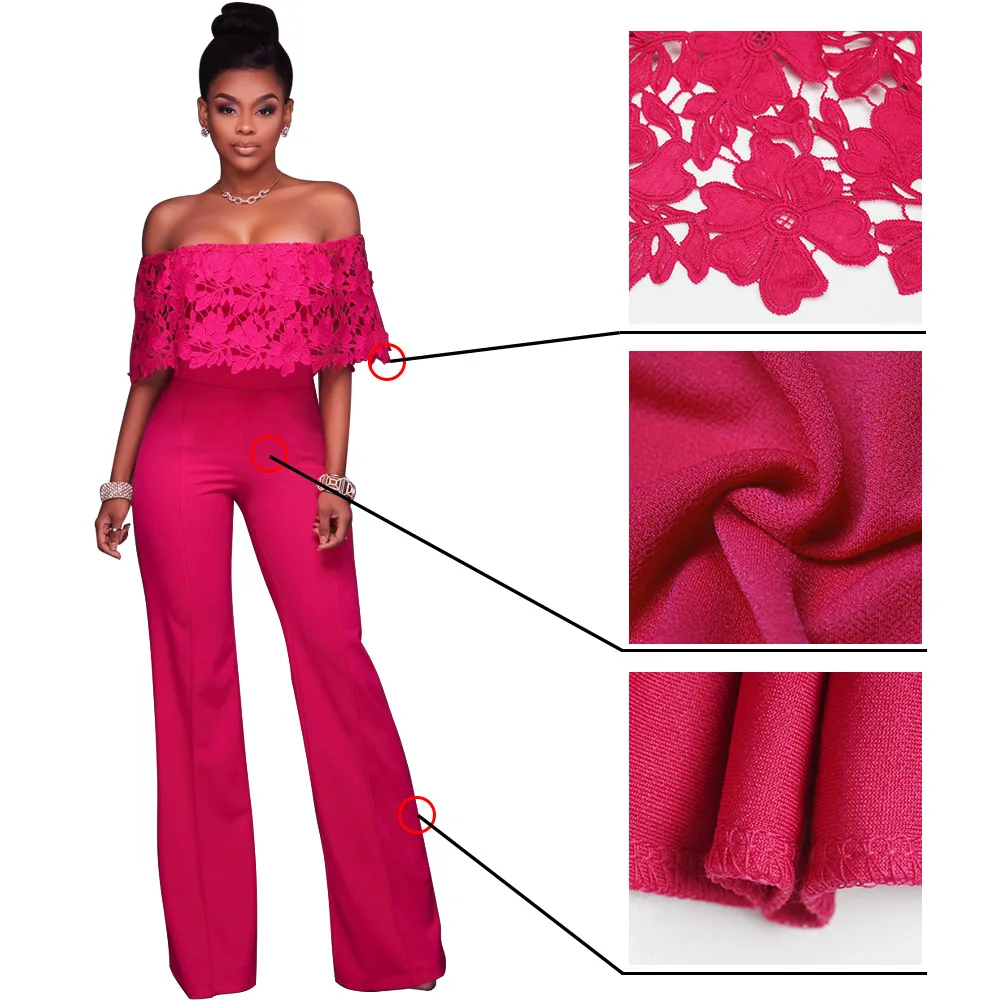 Комбинезоны сексуальный кружевной женский комбинезон цельные наряды с вырезом