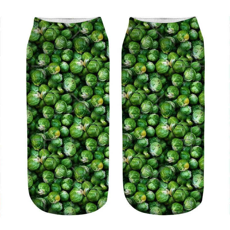 Женские носки кавайные летние с красочным принтом женские в стиле Харадзюку